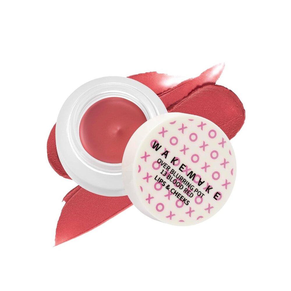 WM X NETFLIX SQUID GAME Over Blurring Pot (Blood Red, 13) | blurring pot, lips,